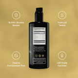 High Potency Cold-Pressed Organic Black Seed Oil with 3% Thymoquinone