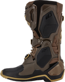 ALPINESTARS Limited Edition Squad '23 Tech 10 Boots - Brown/Gold - US 9 2010020-839-9