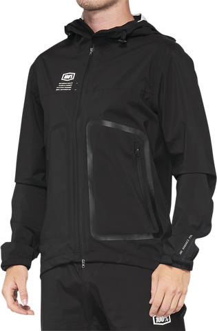 100% Hydromatic Jacket - Black - Medium 40039-00001