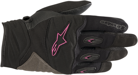 ALPINESTARS Women Stella Shore Gloves - Black/Fuchsia - XL 3516318-1039-XL