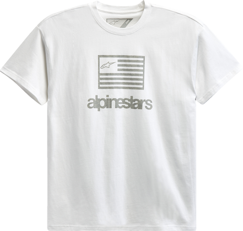 ALPINESTARS Flag T-Shirt - White - Large 12137262020L