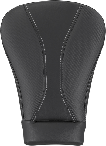 SADDLEMEN Dominator Pillion Pad - Sport - Black w/ Gray Stitching - FL '08-'23 808-07B-0242L