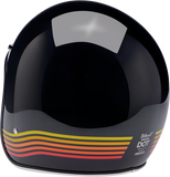 BILTWELL Bonanza Helmet - Gloss Black Spectrum - XL 1001-536-205