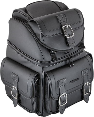 SADDLEMEN BR3400D Sissy Bar Bag - Black EX000972
