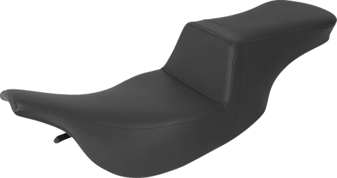 SADDLEMEN Step-Up Seat - Smooth - Black - FLH 897-07-194