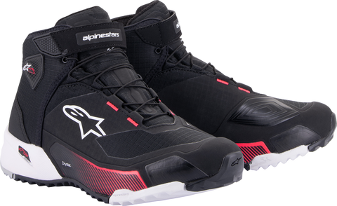 ALPINESTARS Stella CR-X Drystar® Shoes - Black/White/Pink - US 7.5 2611523183275