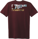 ALPINESTARS Painted T-Shirt - Maroon - Large 1232-72224-838L