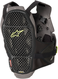 ALPINESTARS A-4 Max Chest Guard - Black/Anthracite/Yellow Fluo - XS/S 67015201155XS/S
