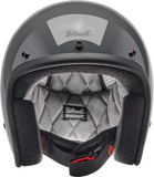 BILTWELL Bonanza Helmet - Gloss Storm Gray - Large 1001-165-204