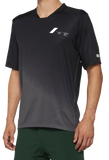 100% Celium Jersey - Short-Sleeve - Black/Charcoal - Large 40011-00002