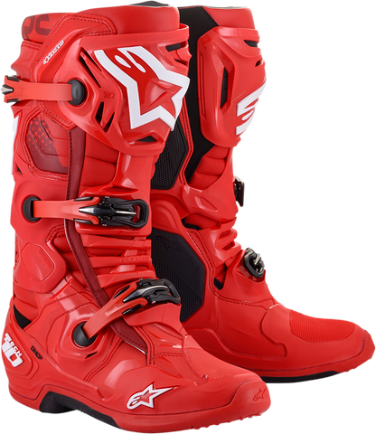 ALPINESTARS Tech 10 Boots - Red - US 8 2010020-30-8