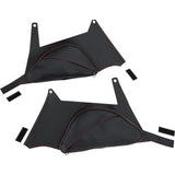 SHOW CHROME Dual Side Tank Pouch - Ballistic w/ Red Stitch - Ryker  H40-401CRED