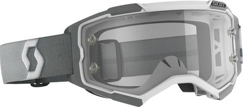 SCOTT Fury Goggle - White/Gray - Clear Works 274514-1039113