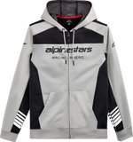 IN STOCK ALPINESTARS Linear Crew Fleece - Black/White - Medium 1212513241020M