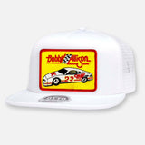 BOBBY ALLISON FLAT BILL PATCH HAT