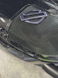 24+ Harley Davidson bag lid Speaker Grill Cover Guard shield theme