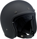BILTWELL Bonanza Helmet - Flat Black - Large 1001-201-204