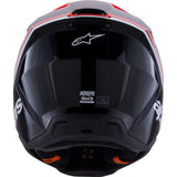 ALPINESTARS SM3 Helmet - Radium - Gloss Black/Red Fluo/White - XL 8300826-1553-XL