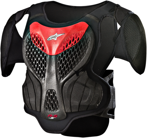 ALPINESTARS Youth A-5s Body Armor - Black/Red - L/XL 6740518-13-LXL
