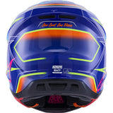 ALPINESTARS SM7 Helmet - Cast - Gloss/Blue/Pink/Yellow Fluo - Medium 8302626-7254-M