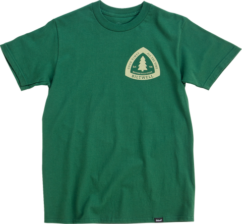 BILTWELL Good Times T-Shirt - Olive - Small 8101-075-002