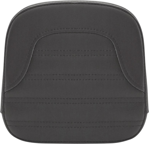 SADDLEMEN Sissy Bar Pad - Roll & Pleat - Black - FL '99-'23 40761