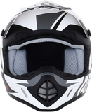 AFX FX-17 Helmet - Aced - Matte White/White - XL 0110-6497