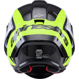 ALPINESTARS  Supertech R10 Helmet - 22.06 - Arius - Gloss Black/Silver/Yellow Fluo - Medium  8203926-1699-M
