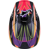 ALPINESTARS Supertech M10 Helmet - MIPS® - Era - Gloss Pink/Violet/Yellow Fluo - XL 8301223-3145-XL
