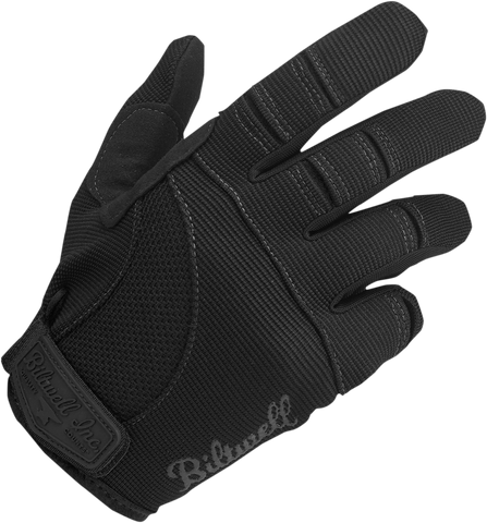 BILTWELL Moto Gloves - Black - Small 1501-0101-002