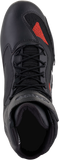 ALPINESTARS Faster-3 Rideknit® Shoes - Black/Gray/Red - US 7 251031911657