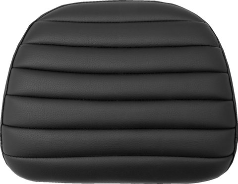 SADDLEMEN Touring Sissy Bar Pad - Black - Tuck-n-Roll - Indian '14-'22 61146