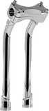 BILTWELL Risers - Murdock - Oversized - Pullback - 12" - Chrome 6414-105-12