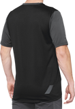 100% Ridecamp Jersey - Charcoal/Black - Large 40027-00007