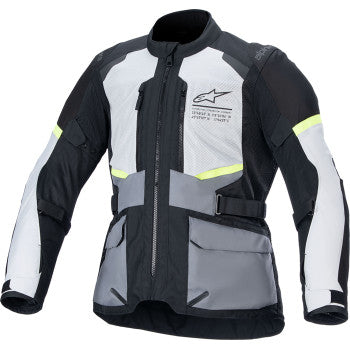 ALPINESTARS Andes Air Drystar® Jacket - Ice Gray/Dark Gray/Black - 4XL 3207924-9191-4X