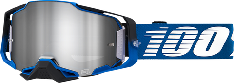 100% Armega Goggles - Rockchuck - Flash Silver 50005-00011