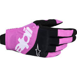 ALPINESTARS Techstar Gloves - Black/Light Gray/Purple - Medium 3560125-1568-M