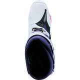 ALPINESTARS Tech 10 Boots - White/Violet/Navy/Pink Fluorescent - US 14 / EU 49.5 2010020-2780-14