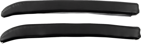 SHOW CHROME Kaliber Armrest Pads - Black w/ Black Stitching - Slingshot '15-'22 H44-1BK