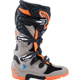 ALPINESTARS Tech 7 Enduro Boots - Black/Warm Gray/Fluorescent Orange - US 8 2010426-1562-8