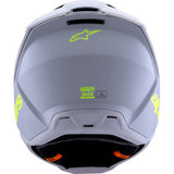ALPINESTARS SM3 Helmet - Radium - Matte Gray/Black/Yellow Fluo - 2XL 8300826-9510-XXL