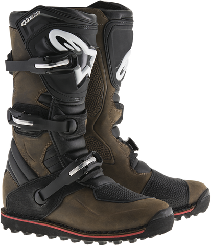 ALPINESTARS Tech-T Boots - Brown/Black - US 9 2004017-818-9