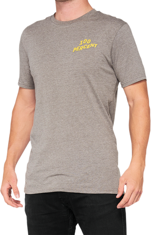 100% Dakota T-Shirt - Heather Gray - Small 32130-188-10