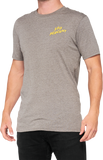 100% Dakota T-Shirt - Heather Gray - Large 32130-188-12