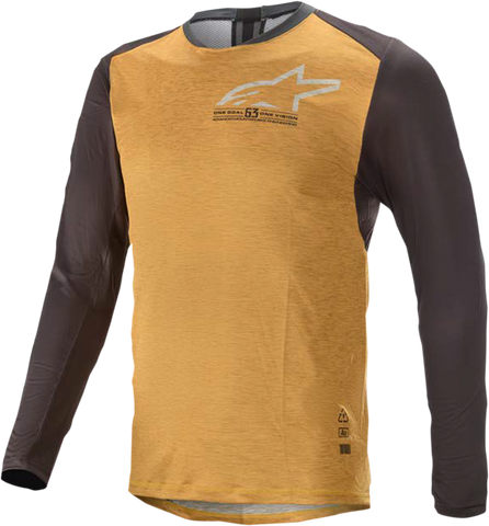 ALPINESTARS Alps 6.0 V2 Jersey - Long-Sleeve - Orange/Black - Medium 1763821-4010-M