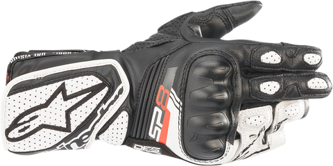 ALPINESTARS Women Stella SP-8 V3 Gloves - Black/White - Small 3518321-12-S