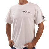 Liberty and Justice Graphic Tee-white