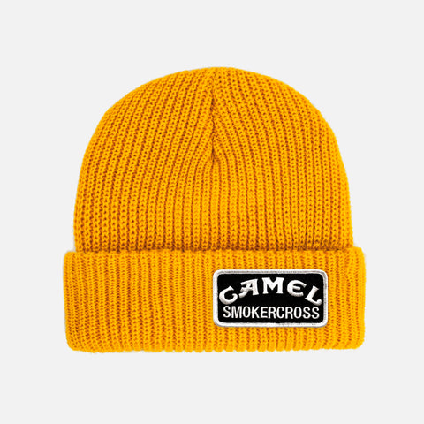 CAMEL SMOKERCROSS BLACK PATCH BEANIE