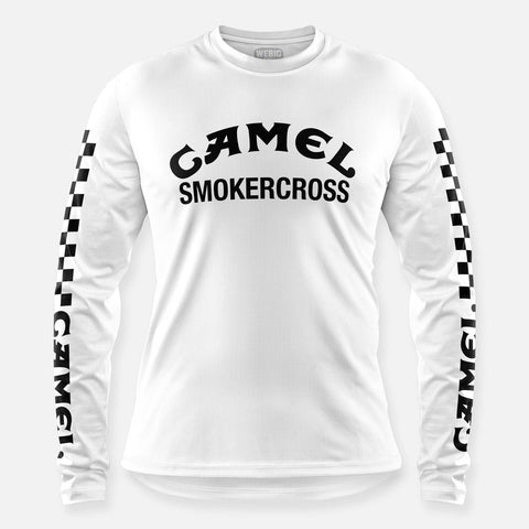 CAMEL SMOKERCROSS JERSEY WHITE