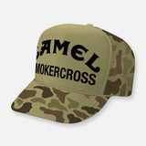 CAMEL SMOKERCROSS CURVED BILL HAT